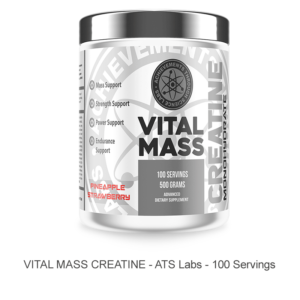 VITAL MASS CREATINE - ATS Labs - 100 Servings